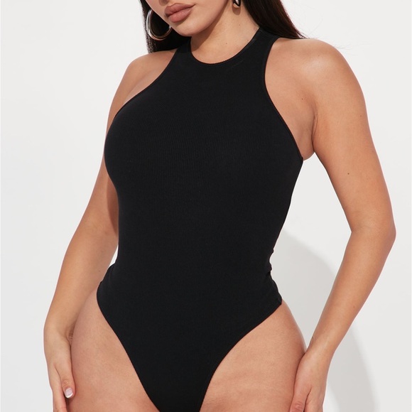 New halter racerback bodysuit - Picture 2 of 4